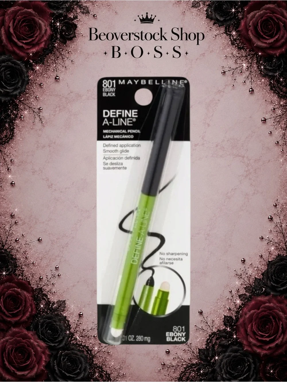 New Maybelline Define-A-Line Mechanical Eyeliner – 801 Ebony Black